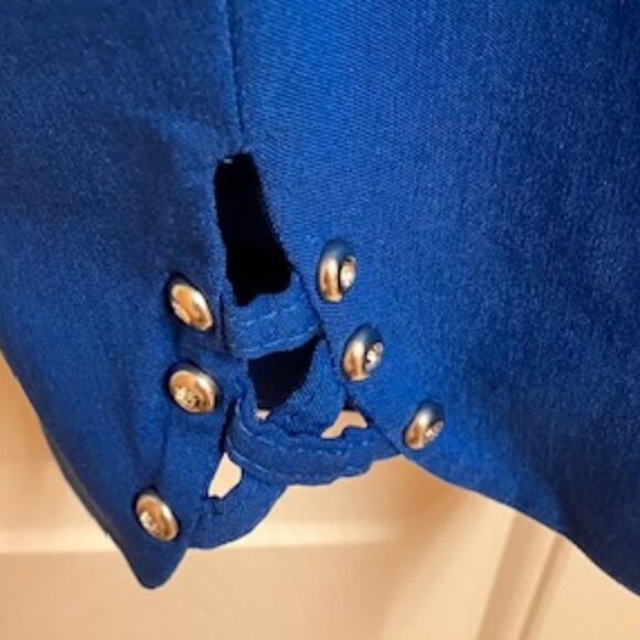 Blue JM Capris - Picture 2 of 3